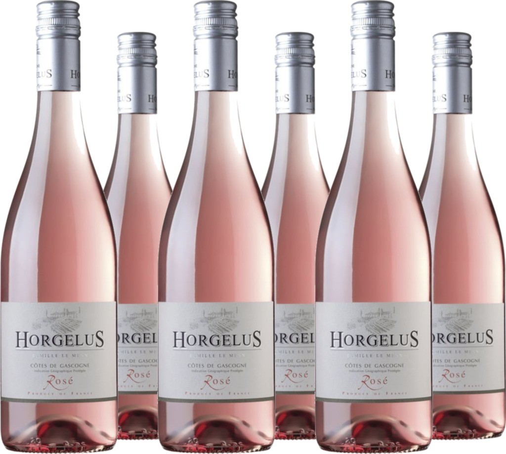 6 Voordeelpakket Horgelus Rosé Côtes de Gascogne I.G.P.