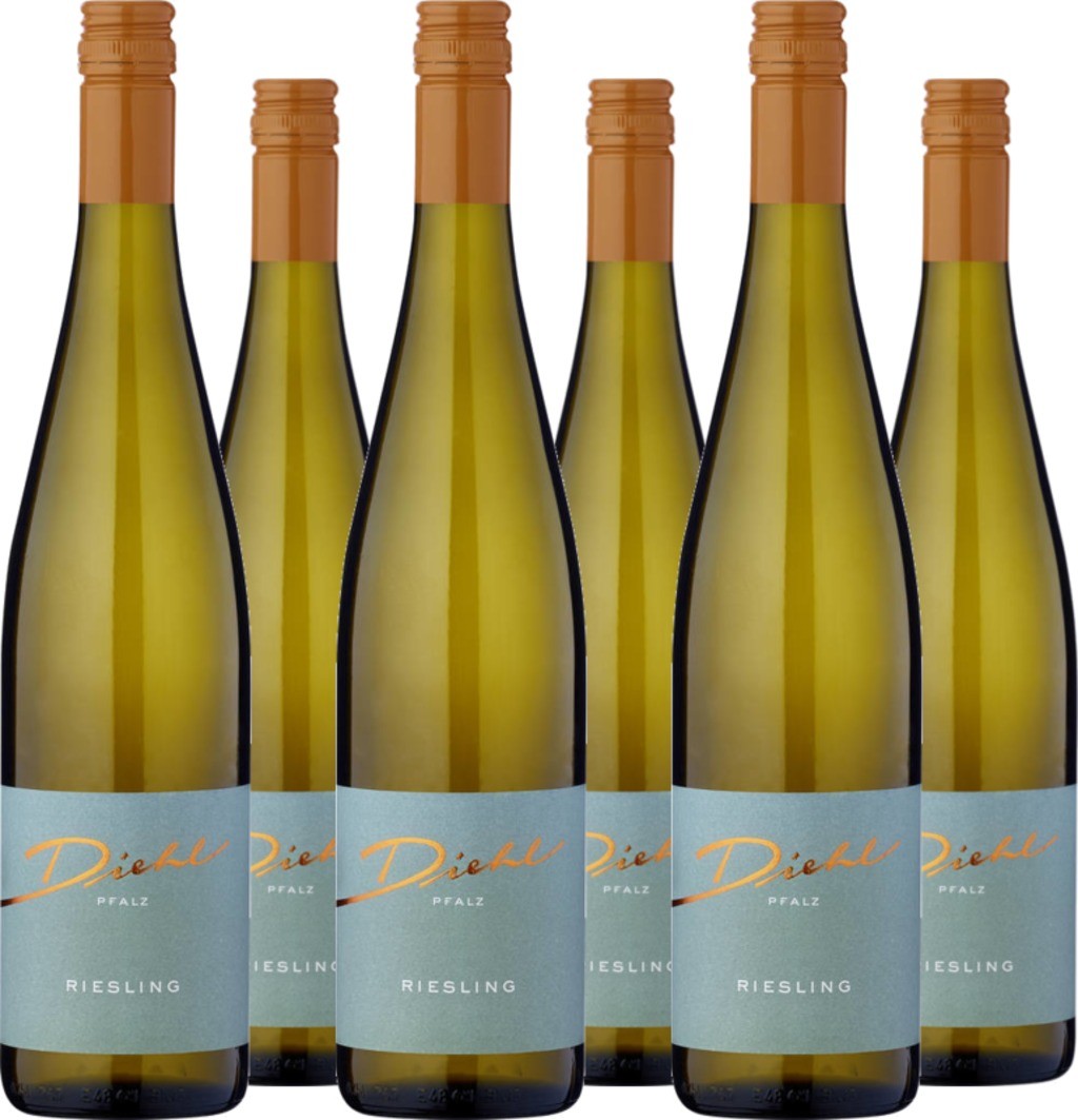 6 Voordeelpakket Diehl Riesling Pfalz feinherb QbA