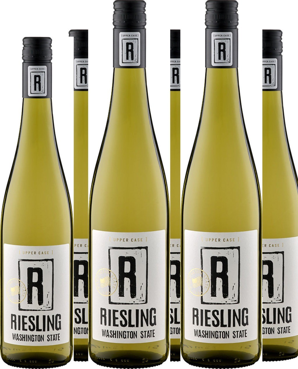 6 Voordeelpakket UPPER CASE 'R' Riesling - Washington State