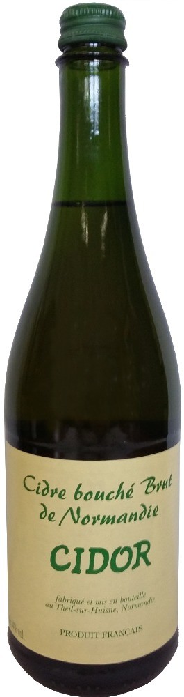 Cidre Bouché Brut Cidor mit Schraubverschluss CSR Normandie