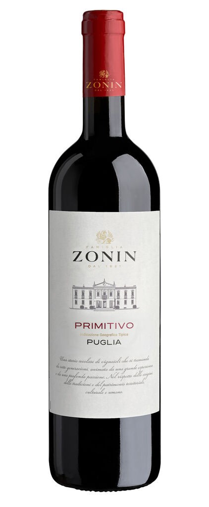 Zonin Classici Primitivo Puglia IGT 2021 Zonin 1821 Puglia