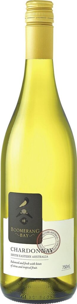 Chardonnay Boomerang Bay WO South Eastern Australia Grant Burge South Eastern Australia