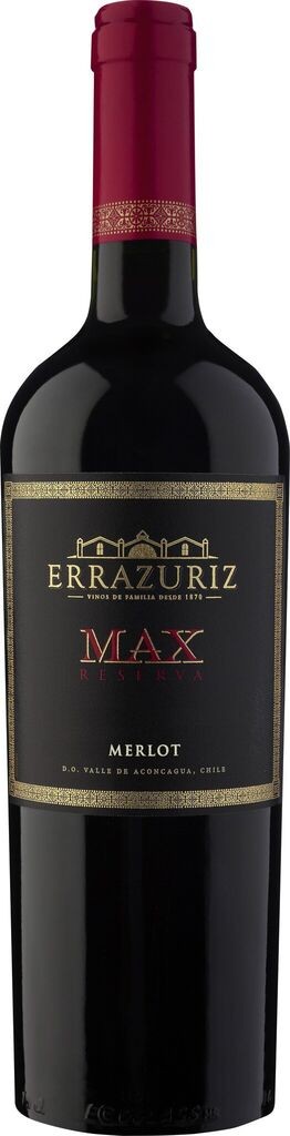 Max Reserva Merlot Vina Errazuriz Aconcagua Valley