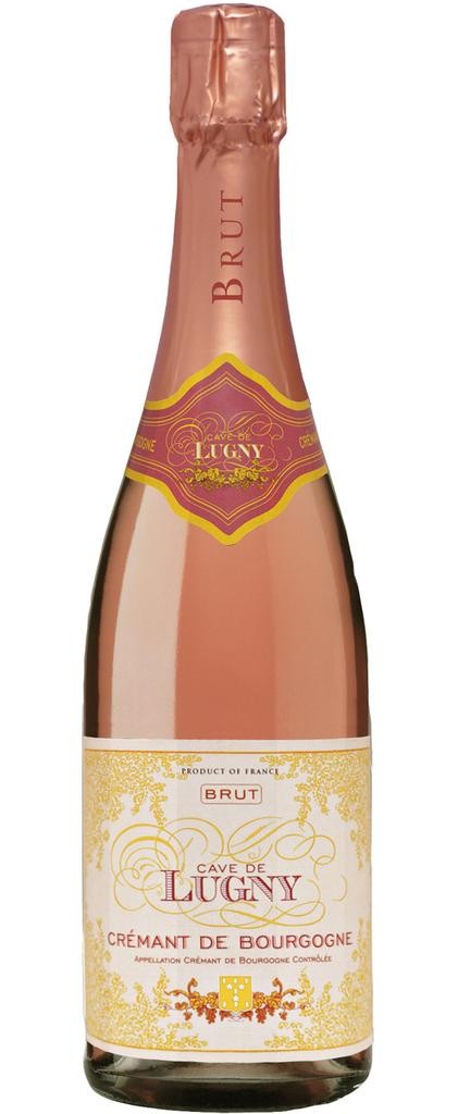 Cremant de Bourgogne Rosé Brut Cave de Lugny Bourgogne