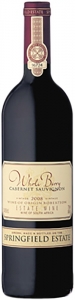 Whole Berry Cabernet Sauvignon Springfield Estate Robertson Valley