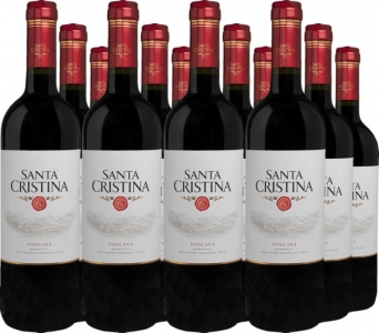 12 Voordeelpakket Santa Cristina Rosso Toscana IGT