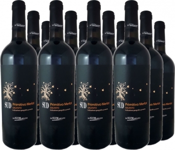 12 Voordeelpakket Primitivo Merlot SUD Salento IGT