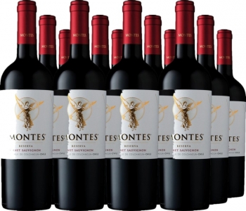 12 Voordeelpakket Montes Reserva Cabernet Sauvignon