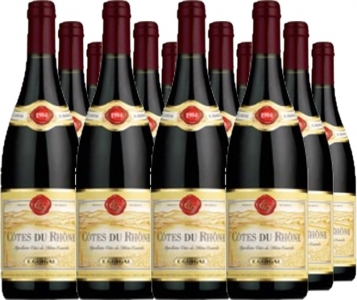 12 Voordeelpakket Côtes du Rhône rouge Cotes du Rhone AOC