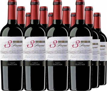 12er Vorteilspaket Tinto Crianza 3 Finques DO Empordà Costa Brava