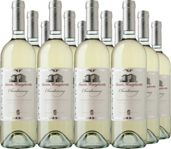 12 Voordeelpakket Santa Margherita Chardonnay Vigneti delle Dolomiti IGT