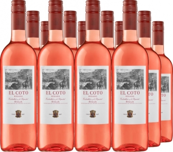 12 Voordeelpakket Rioja El Coto rosado DOCa