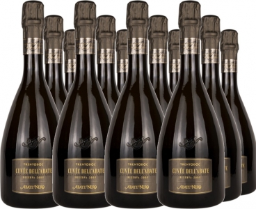 12 Voordeelpakket Brut Riserva Trento DOC Cuvee dell' Abate