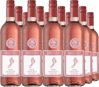 12 Voordeelpakket Barefoot Pink Moscato