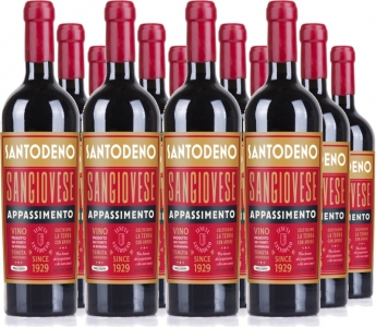 12 Voordeelpakket Santodeno Appass.Sangiovese