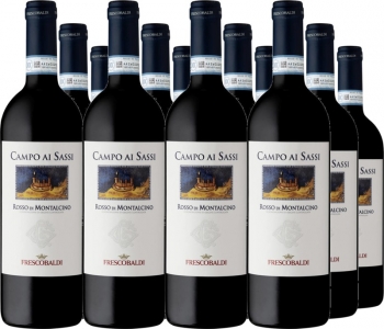 12 Voordeelpakket CastelGiocondo Campo ai Sassi Rosso d. Mont. DOC