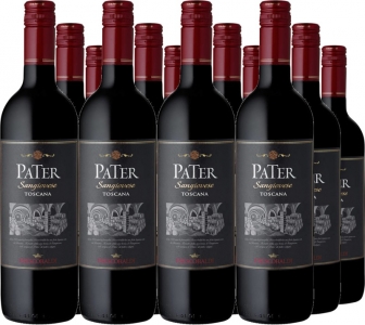 12er Vorteilspaket Toscana Pater Sangiovese di Toscana IGT