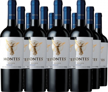 12 Voordeelpakket Montes Reserva Merlot