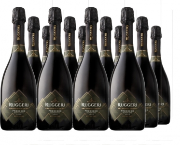 12 Voordeelpakket Ruggeri Valdobbiadene Prosecco Superiore DOCG Extra Dry