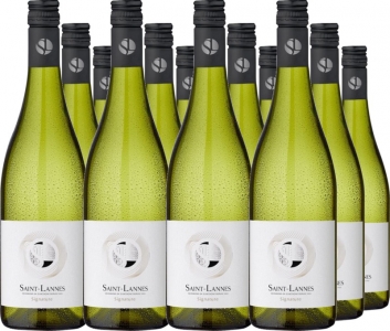 12 Voordeelpakket Signature blanc Côtes de Gascogne IGP