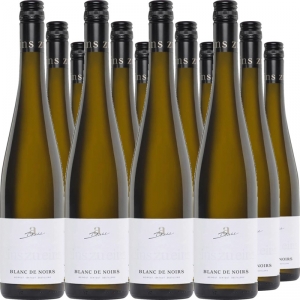 12 Voordeelpakket A. Diehl Blanc de Noirs 'eins zu eins' QbA trocken