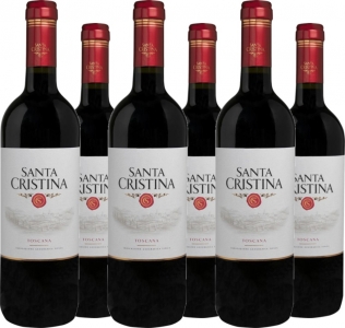 6 Voordeelpakket Santa Cristina Rosso Toscana IGT