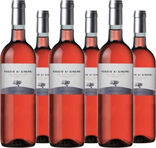 6 Voordeelpakket Bolgheri Rosato DOC Poggio Ai Ginepri