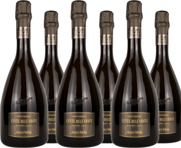 6 Voordeelpakket Brut Riserva Trento DOC Cuvee dell' Abate