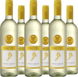 6 Voordeelpakket Barefoot Pinot Grigio