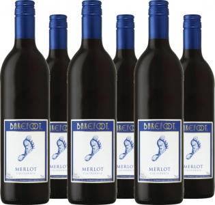 6 Voordeelpakket Barefoot Merlot