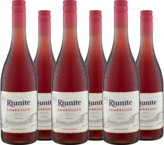 6 Voordeelpakket Riunite Lambrusco Emilia IGT Rosato