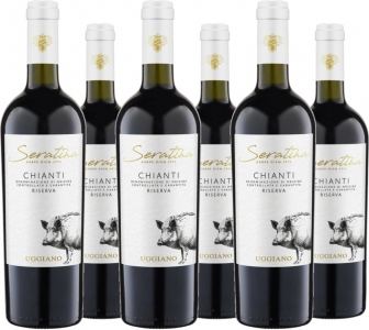 6 Voordeelpakket Uggiano Seratina Chianti Riserva DOCG