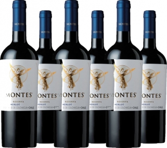 6 Voordeelpakket Montes Reserva Merlot