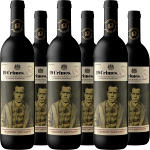 6 Voordeelpakket 19 Crimes Cabernet Sauvignon