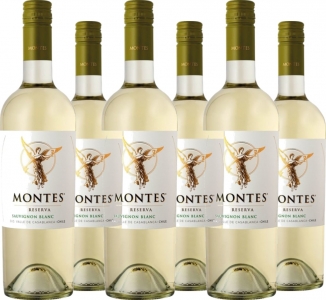 6 Voordeelpakket Montes Reserva Sauvignon Blanc