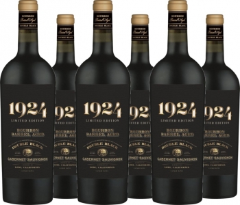 6 Voordeelpakket 1924 Double Black Cabernet Sauvignon Bourbon Barrel Aged