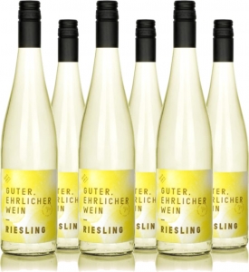 6 Voordeelpakket Guter, ehrlicher Wein Riesling