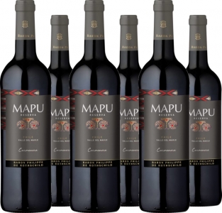 6 Voordeelpakket Mapu Reserva Carmenere