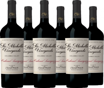 6 Voordeelpakket Chateau Ste. Michelle Columbia Valley Retro Cabernet Sauvignon