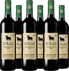 6 Voordeelpakket Solaz Tempranillo Vino de la Tierra de Castilla