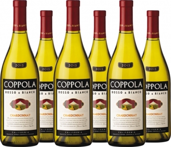 6 Voordeelpakket Francis Ford Coppola Rosso & Bianco Chardonnay