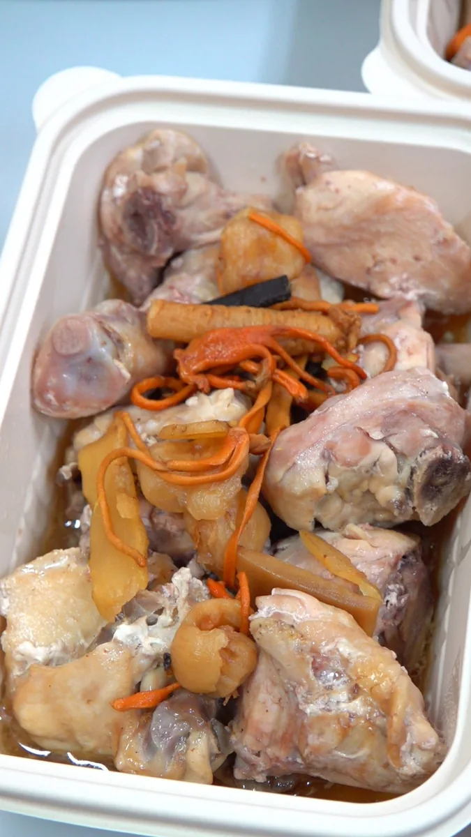 Steamed Herbal Kampung Chicken