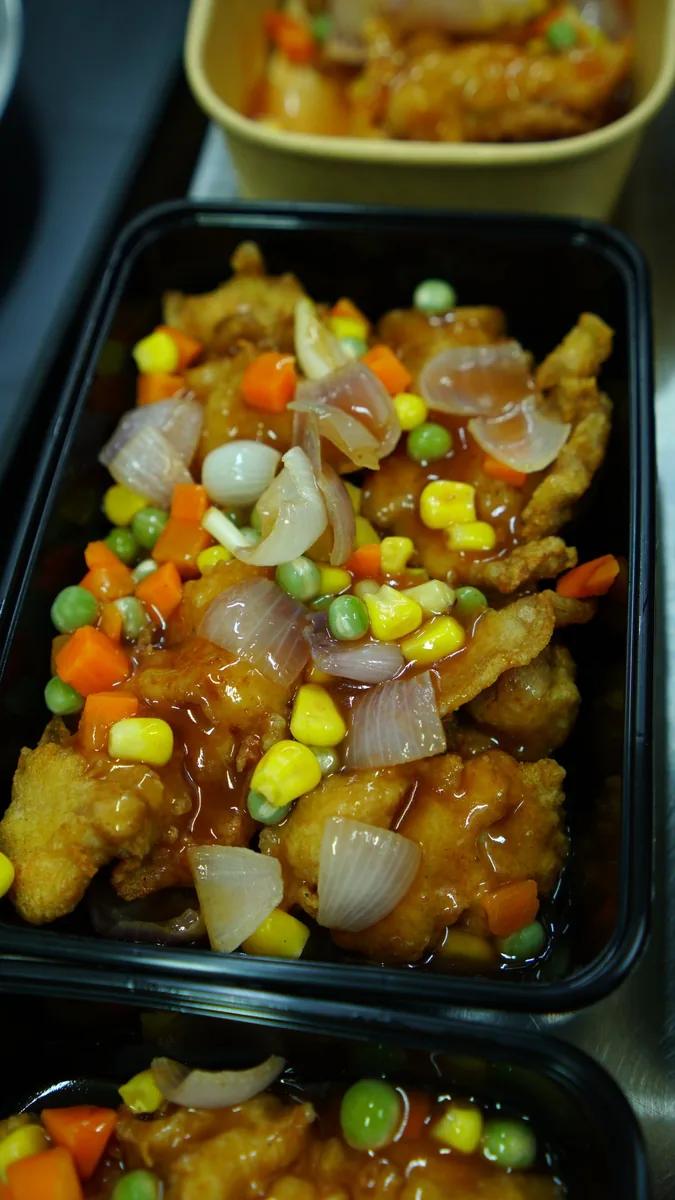 Sweet Sour Diced Chicken