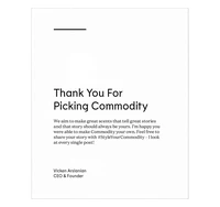 Thank You Card