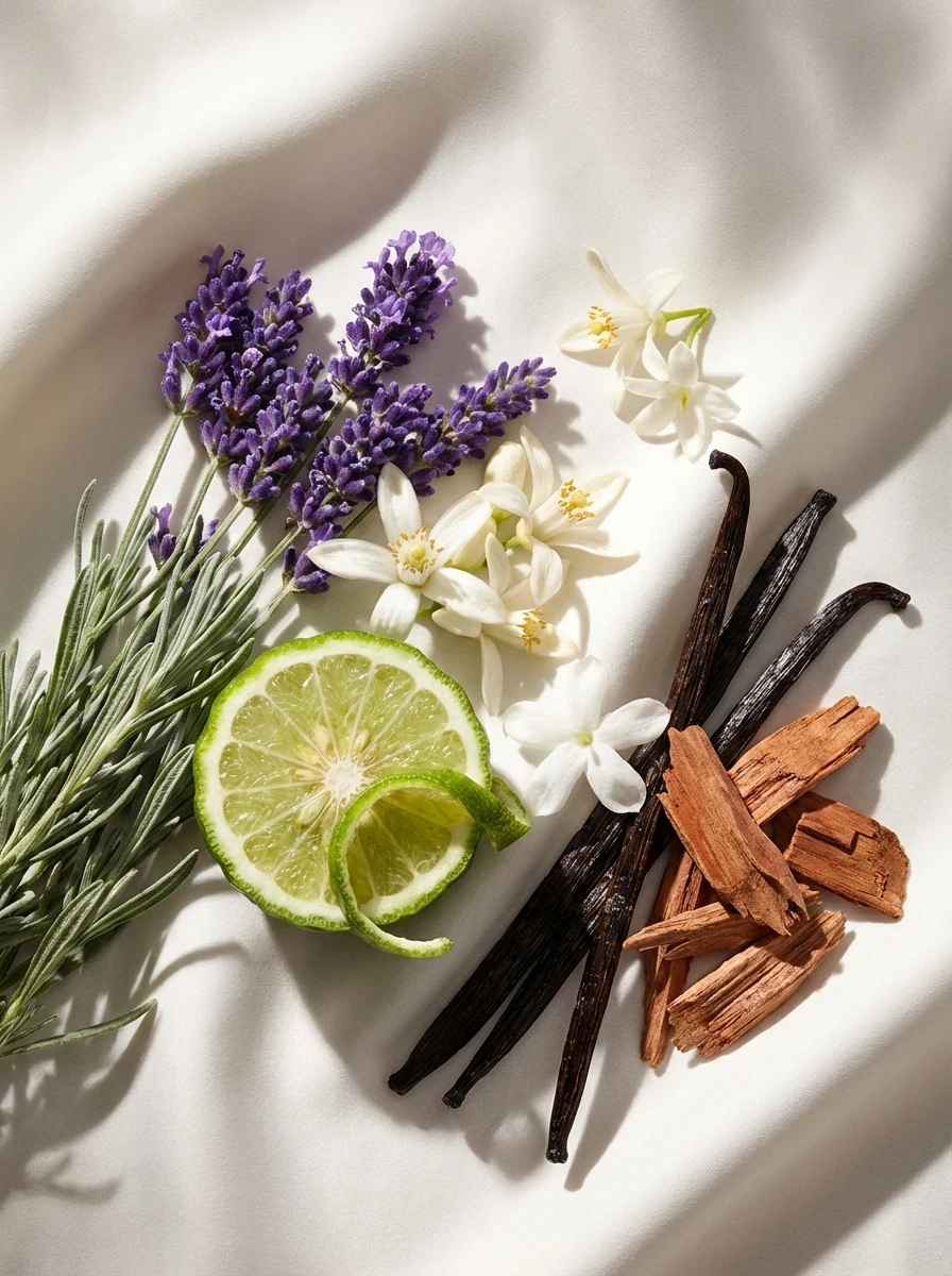 Dua Lipa's fragrance aesthetic