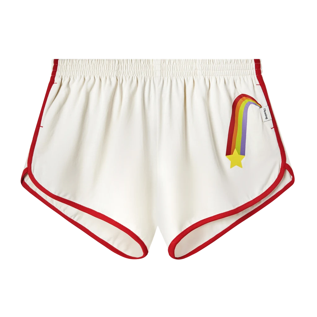 The Rainbow Rays Short in Cherry Cloud