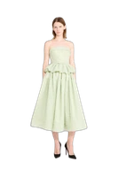 TULLE RUFFLE TOP
