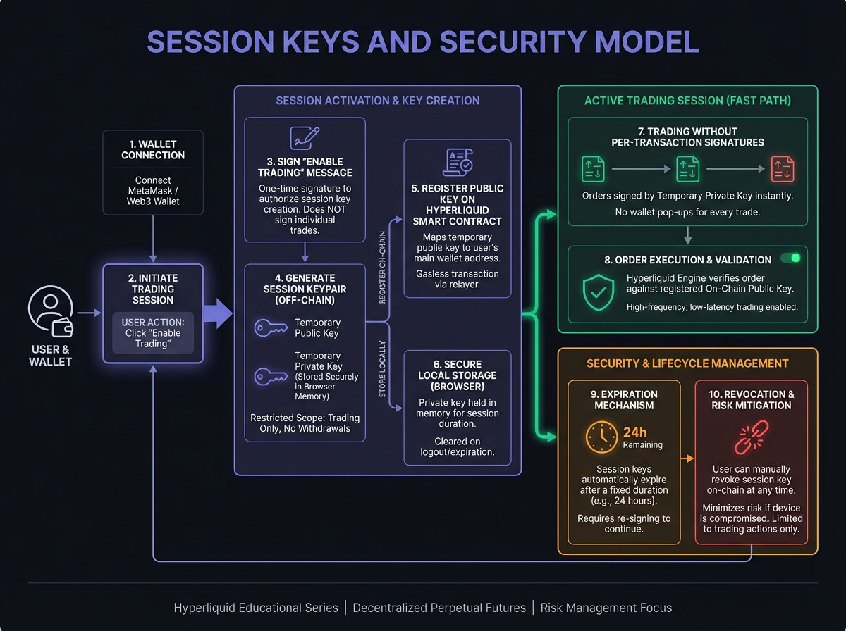 Session Keys and Security Model