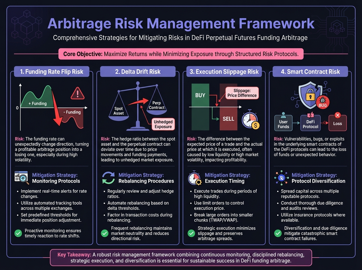 Arbitrage Risk Management Framework