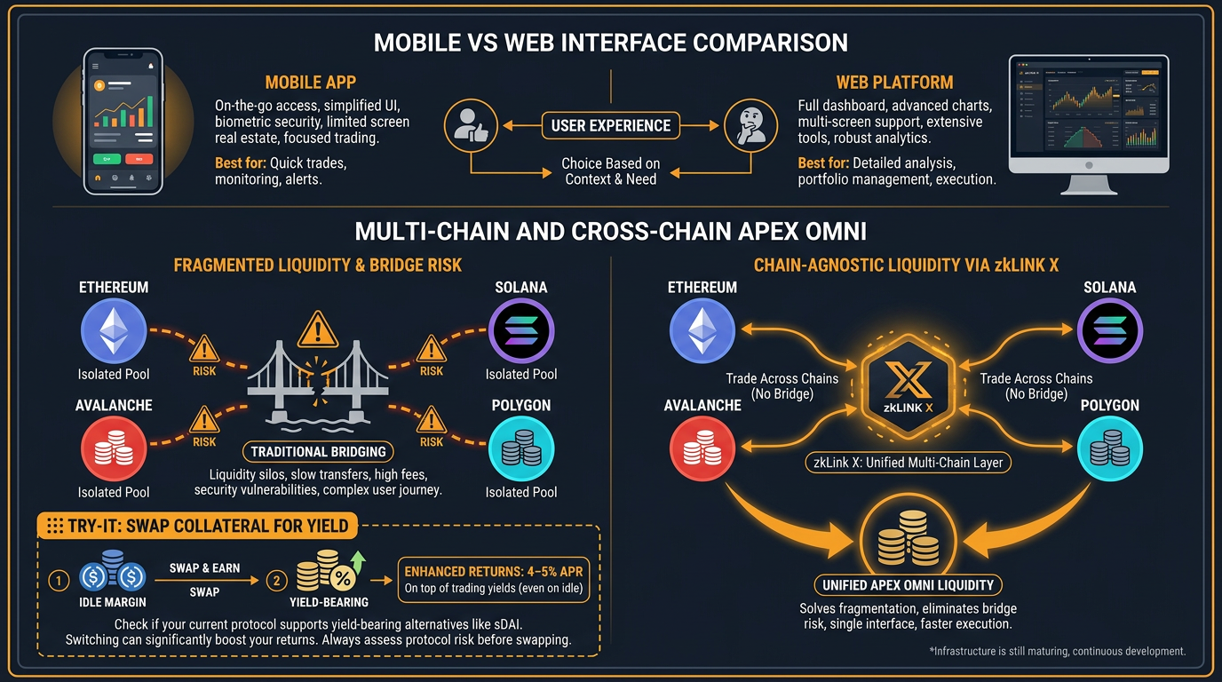 Mobile vs Web Interface Comparison